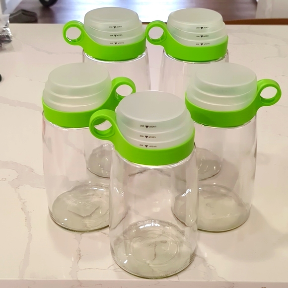 Kitchen Glass Containers Set (5) - Picture 1 of 5